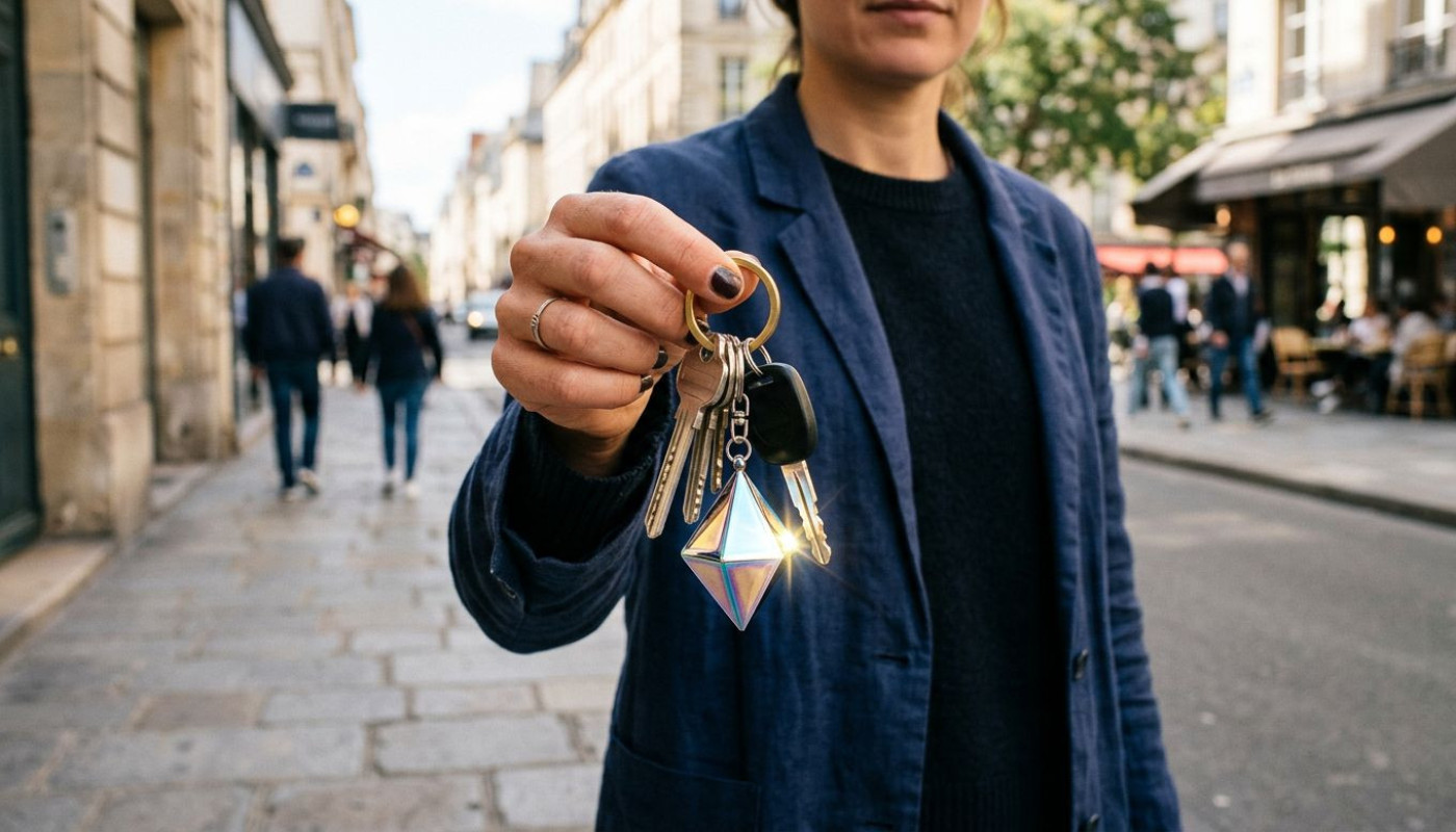 L'impact d'un porte-clés brillant sur votre trousseau
